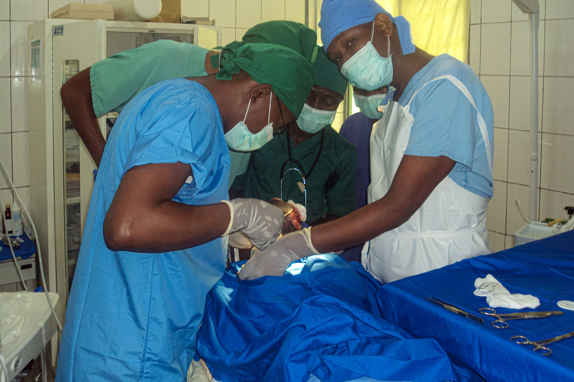 Operation im Spital