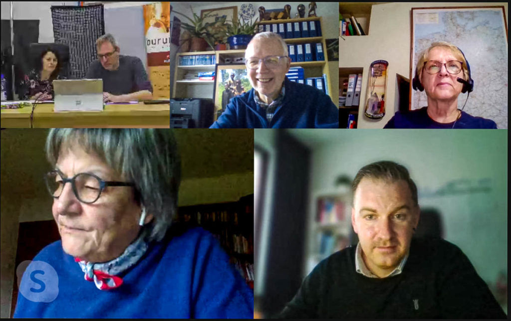 Online-Meeting mit unseren Partnern